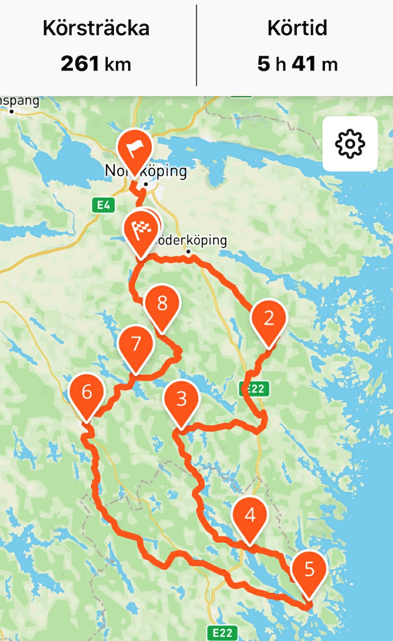 Karta: BremboTempo GP 1