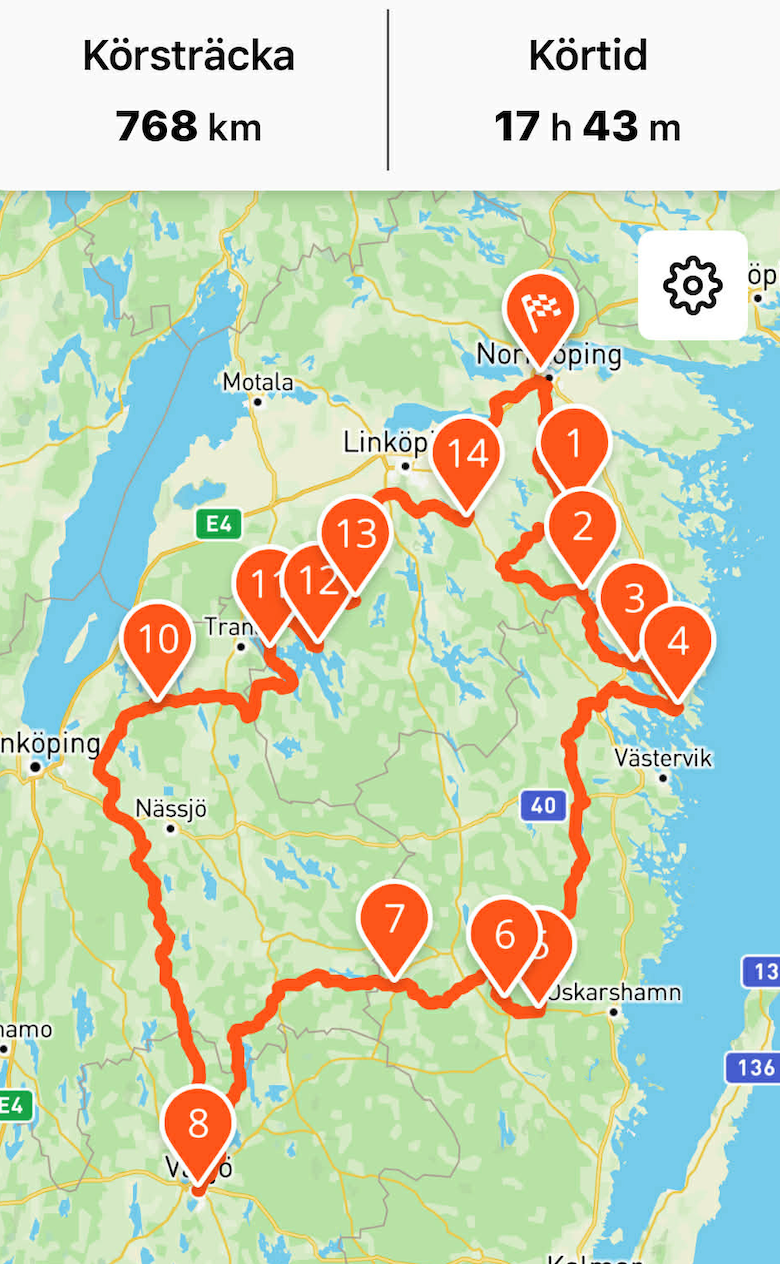 Karta: BremboTempo GP 4